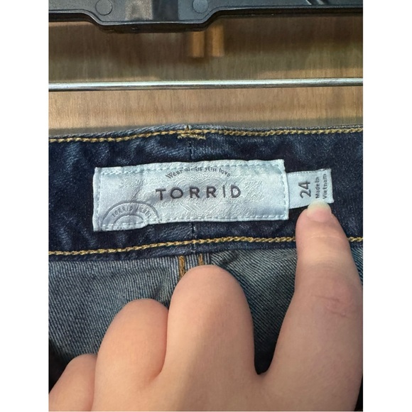 Dark Wash Denim 5” Inseam Shorts - Picture 2 of 6